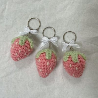Móc Khóa Len Handmade Dễ Thương – Phụ Kiện Trang Trí Túi Xách | Len Love 11 Móc khoá len handmade