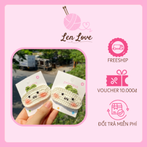 Kẹp tóc handmade bằng len dễ thương đa dạng mẫu phù hợp làm quà tặng phong cách Hàn Quốc 9 ANH KHUNG DANH MUC SAN PHAM KIEU ANH 13