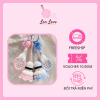 Set Móc Khoá Cầu Lông (1 Vợt + 1 Cầu) Đan Len Handmade – Phụ Kiện Dễ Thương 7 FREESHIP 5 14