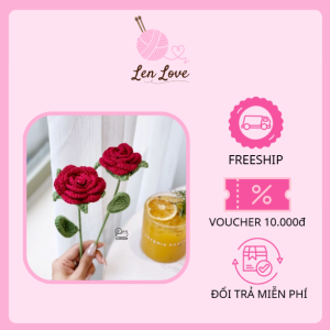 Hoa Len Handmade - Decor Trang Trí Góc Bàn Học , Qùa Tặng Đáng Yêu