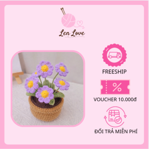Chậu Hoa Len Handmade Hoa Cúc Mini – Trang Trí Bàn Làm Việc, Quà Tặng Ý Nghĩa Tinh Tế 8 Screenshot 2026 03 30 223700