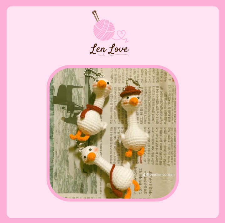 Móc Khóa Len Handmade Dễ Thương – Phụ Kiện Trang Trí Túi Xách | Len Love 3 Móc Khóa Len Handmade Dễ Thương – Phụ Kiện Trang Trí Túi Xách | Len Love - Ảnh 3