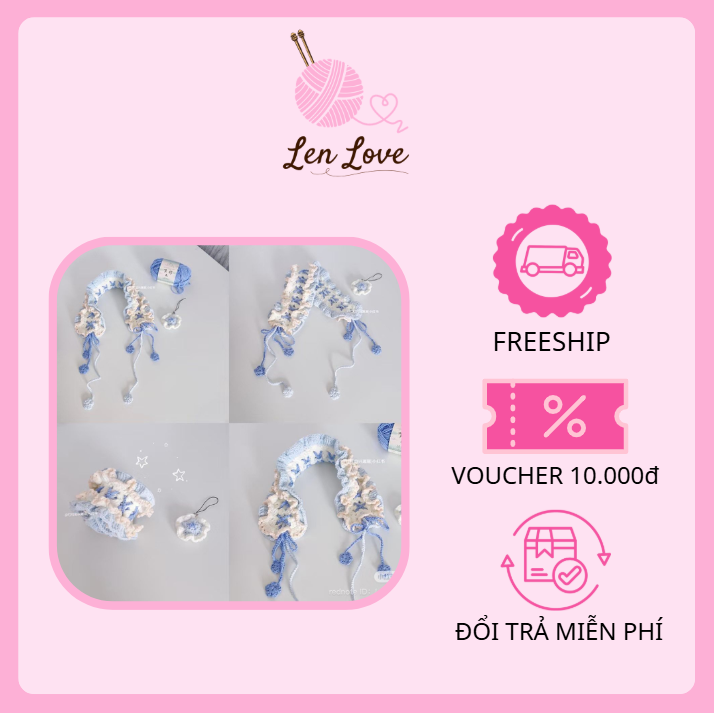 1.Băng Đô Len Handmade Dễ Thương – Phụ Kiện Tóc Thời Trang Nữ | Len Love 1 1.Băng Đô Len Handmade Dễ Thương – Phụ Kiện Tóc Thời Trang Nữ | Len Love