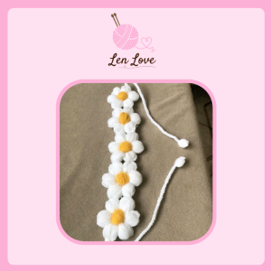 1.Băng Đô Len Handmade Dễ Thương – Phụ Kiện Tóc Thời Trang Nữ | Len Love 7 Băng đô len handmade - Lenlove