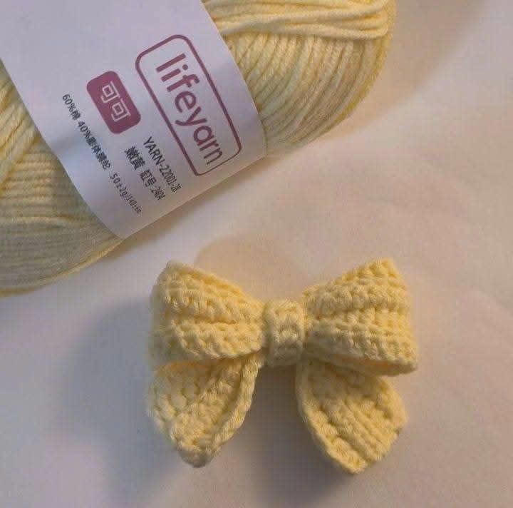 Kẹp Tóc Nơ Len Handmade – Nhỏ Xinh, Dễ Thương KTNL-04 4 Kẹp Tóc Nơ Len Handmade – Nhỏ Xinh, Dễ Thương KTNL-04 - Ảnh 4