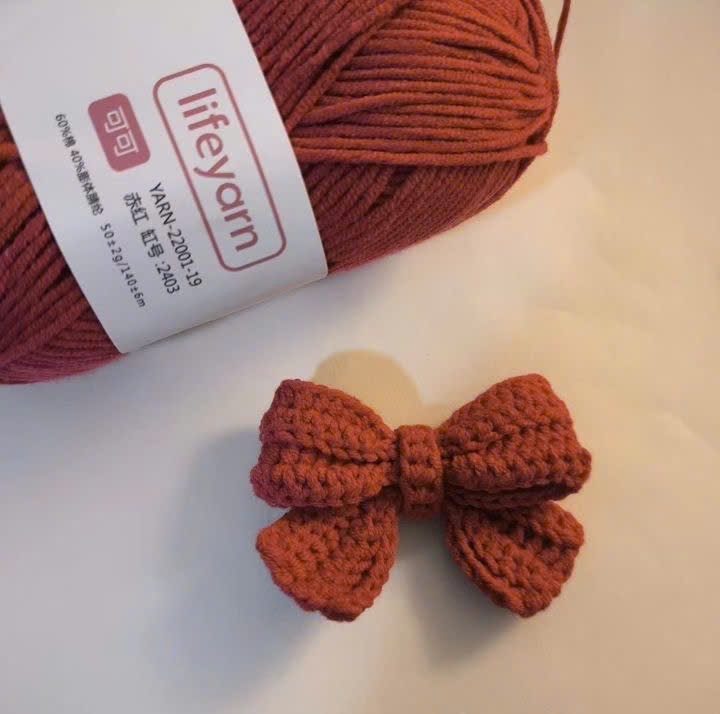 Kẹp Tóc Nơ Len Handmade – Nhỏ Xinh, Dễ Thương KTNL-04 3 Kẹp Tóc Nơ Len Handmade – Nhỏ Xinh, Dễ Thương KTNL-04 - Ảnh 3