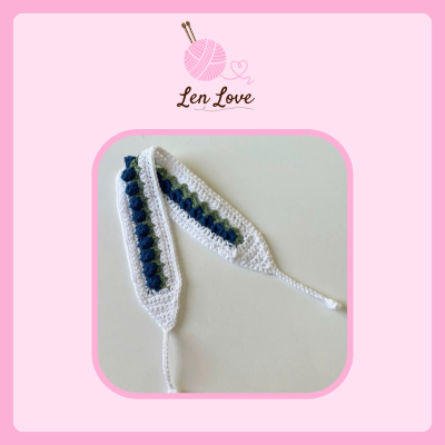 Băng Đô Len Handmade 3 Màu Xanh Hồng Vàng | Len Love 4 Băng Đô Len Handmade 3 Màu Xanh Hồng Vàng | Len Love - Ảnh 4