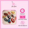 Kẹp tóc len handmade hình trái cây dễ thương – Phụ kiện tóc xinh xắn phong cách Hàn Quốc 8 kep toc len